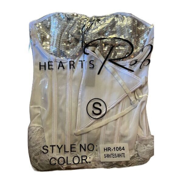 Silver corset - Picture 2 of 7